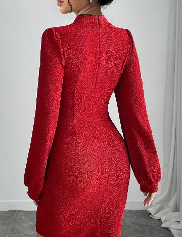 Rochie scurta SHEIN, rosu