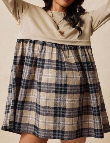 Rochie scurta SHEIN Maternity, mix culori