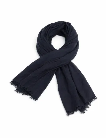 Esarfa Bershka, bleumarin inchis