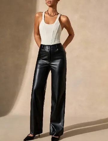 Pantaloni SHEIN, negru