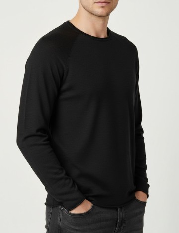 Bluza Bershka, negru