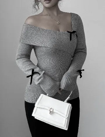 Bluza SHEIN CURVE, gri