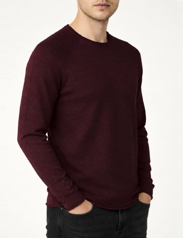 Bluza Bershka, pruna