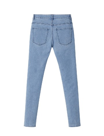 Blugi Bershka, albastru