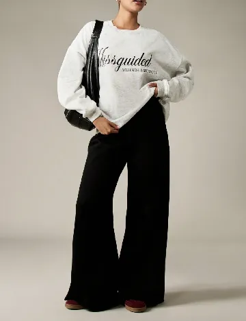 Bluza Oversize Missguided, gri