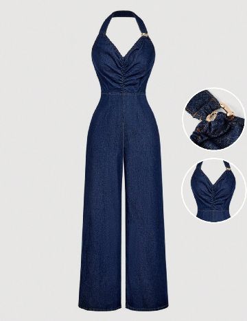 Salopeta SHEIN, bleumarin