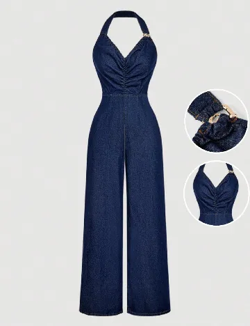 Salopeta SHEIN, bleumarin