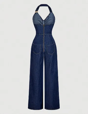 Salopeta SHEIN, bleumarin