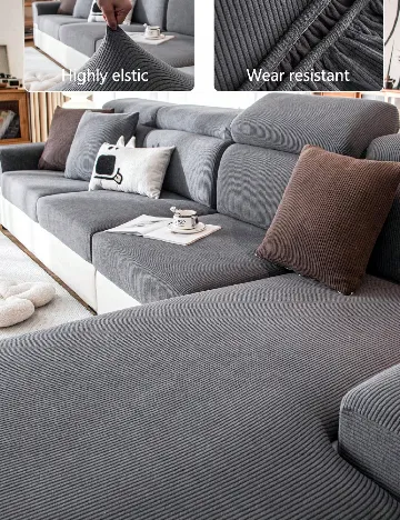 Husa pentru canapea SHEIN, gri