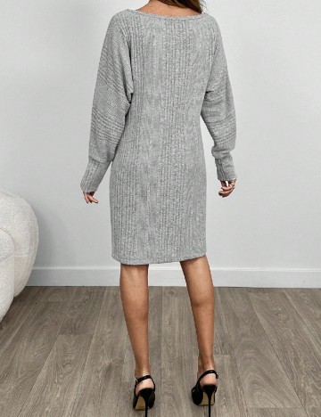 Rochie scurta SHEIN, gri