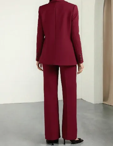 Costum SHEIN, visiniu