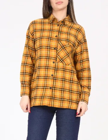 Camasa Bershka, galben