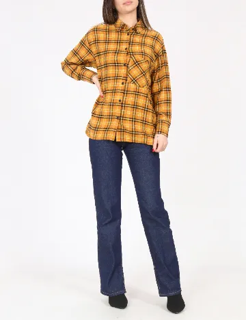 Camasa Bershka, galben