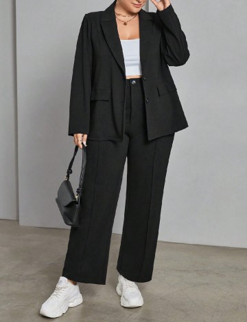 Compleu SHEIN CURVE, negru