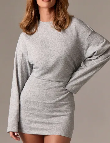 Rochie scurta AiiRZ, gri