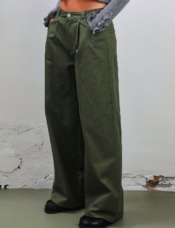 Pantaloni SHEIN, verde