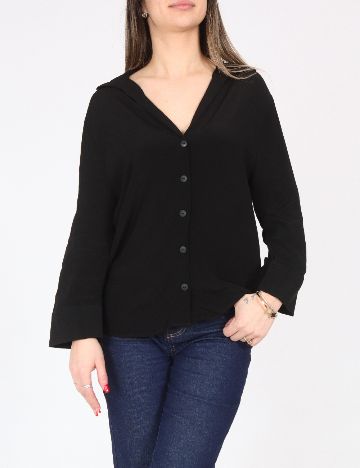 Camasa Bershka, negru