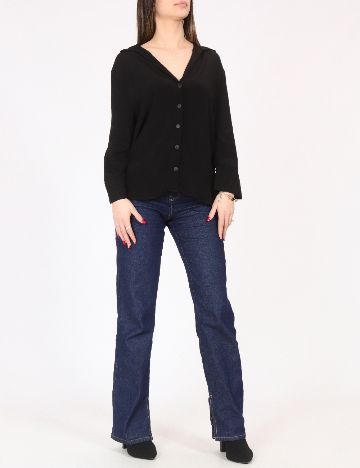 Camasa Bershka, negru