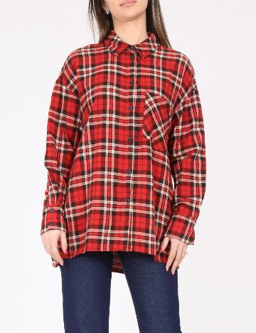 Camasa Bershka, rosu