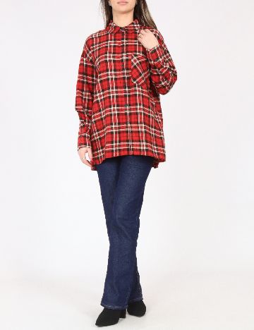 Camasa Bershka, rosu