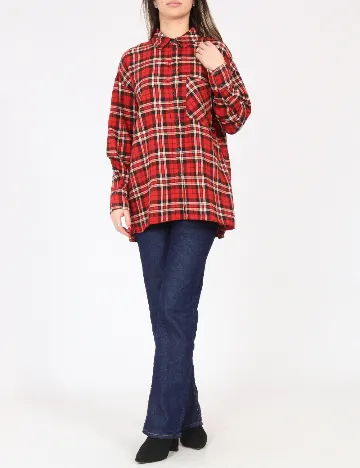 Camasa Bershka, rosu