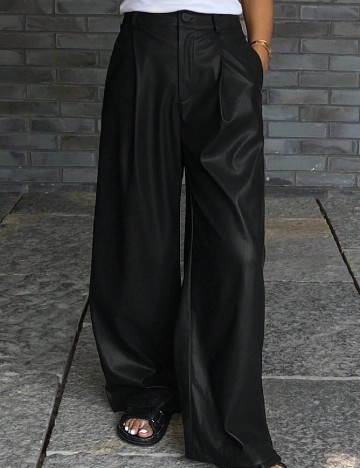 Pantaloni Dazy, negru