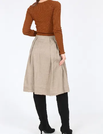 Fusta Zara, gri