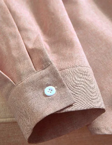 Camasa SHEIN CURVE, maro deschis