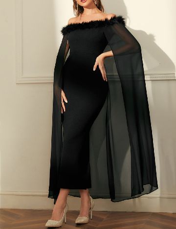 Rochie lunga SHEIN, negru