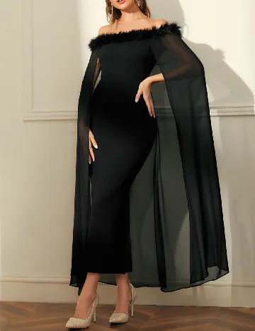 Rochie lunga SHEIN, negru