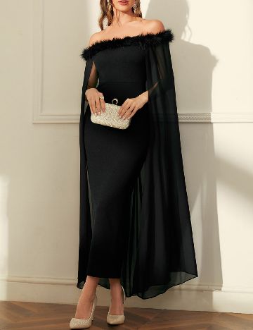 Rochie lunga SHEIN, negru