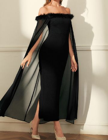 Rochie lunga SHEIN, negru