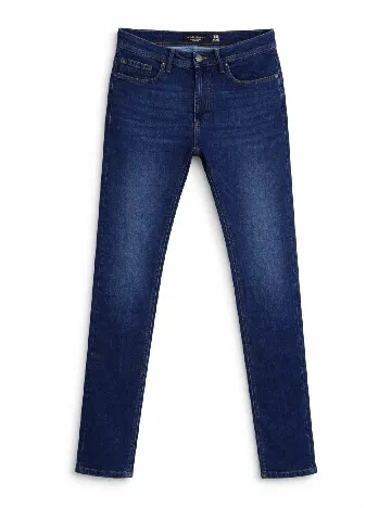 Blugi Bershka, albastru