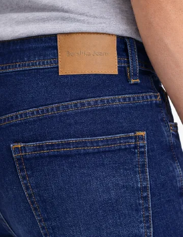 Blugi Bershka, albastru