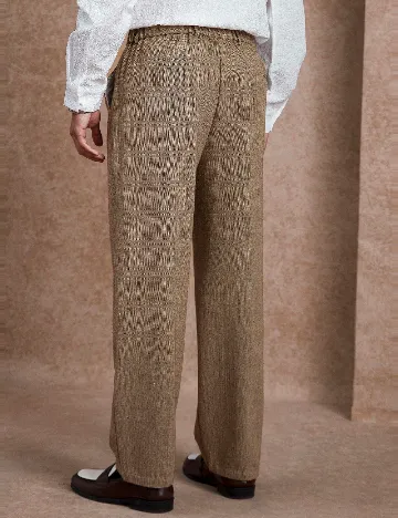 Pantaloni SHEIN, maro