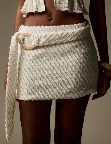 Fusta Missguided, alb