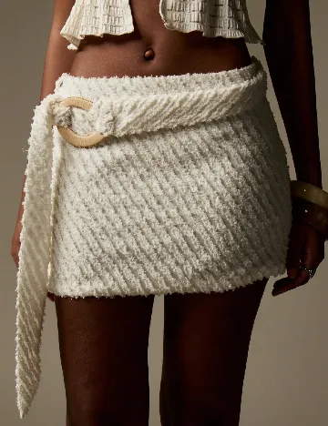 Fusta Missguided, alb