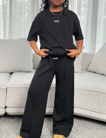 Compleu Shein Kids, negru