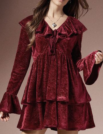 Rochie scurta SHEIN, rosu