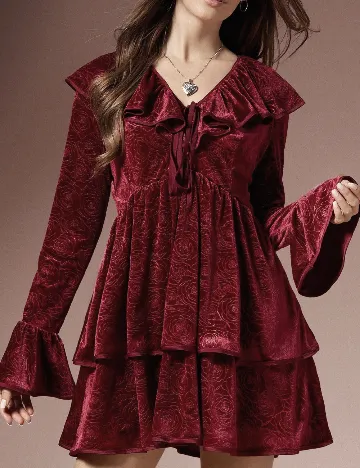 Rochie scurta SHEIN, rosu