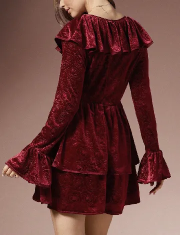 Rochie scurta SHEIN, rosu