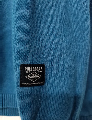 Bluza Pull&Bear, albastru