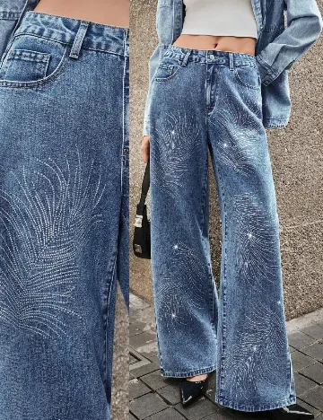 Blugi SHEIN, albastru