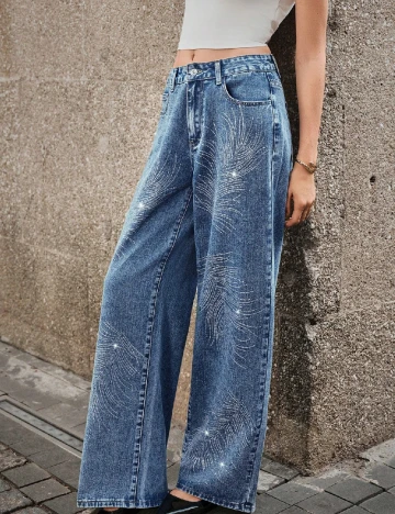 Blugi SHEIN, albastru