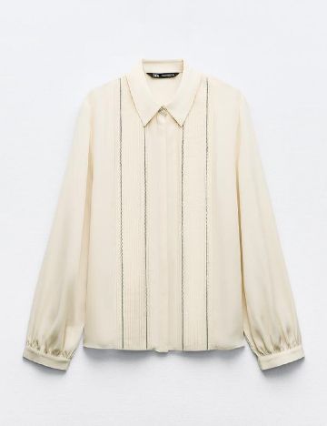Camasa Zara, ecru