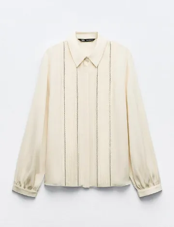 Camasa Zara, ecru
