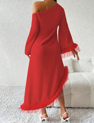 Rochie medie SHEIN, rosu