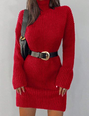 Rochie scurta SHEIN, rosu