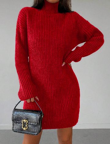 Rochie scurta SHEIN, rosu