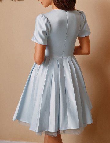 Rochie scurta SHEIN, bleu